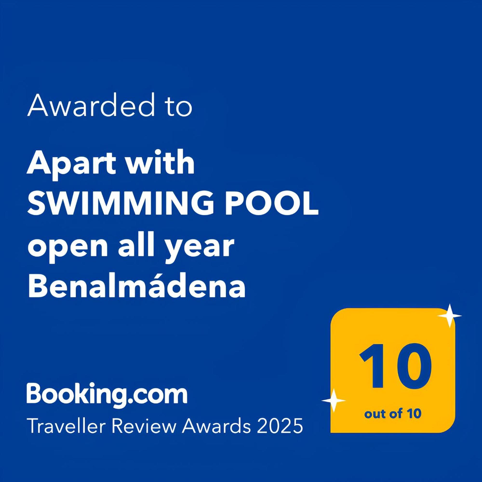Apart With Swimming Pool Open All Year Benalmádena Eksteriør billede